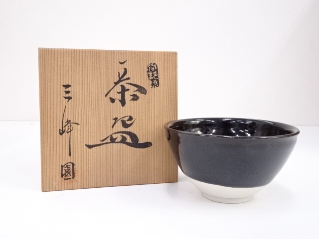 JAPANESE TEA CEREMONY / TENMOKU TEA BOWL CHAWAN / ARTISAN WORK